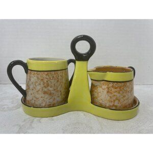 Lusterware TA Made in Japan Cream Sugar Set Vintage Retro